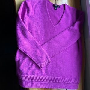 Purple Banana Republic sweater